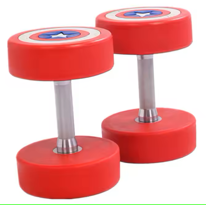 100lb Captain America Dumbbell(wholesale)